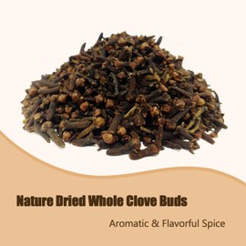 TooGet Cloves Whole Natural Dried Whole Cloves Great for Food, Tea, Potpourri, Hand Selected, Spice, Adds Flavour and Aroma, All Natural/Non - Gmo/Vegan/Gluten Friendly - 8OZ