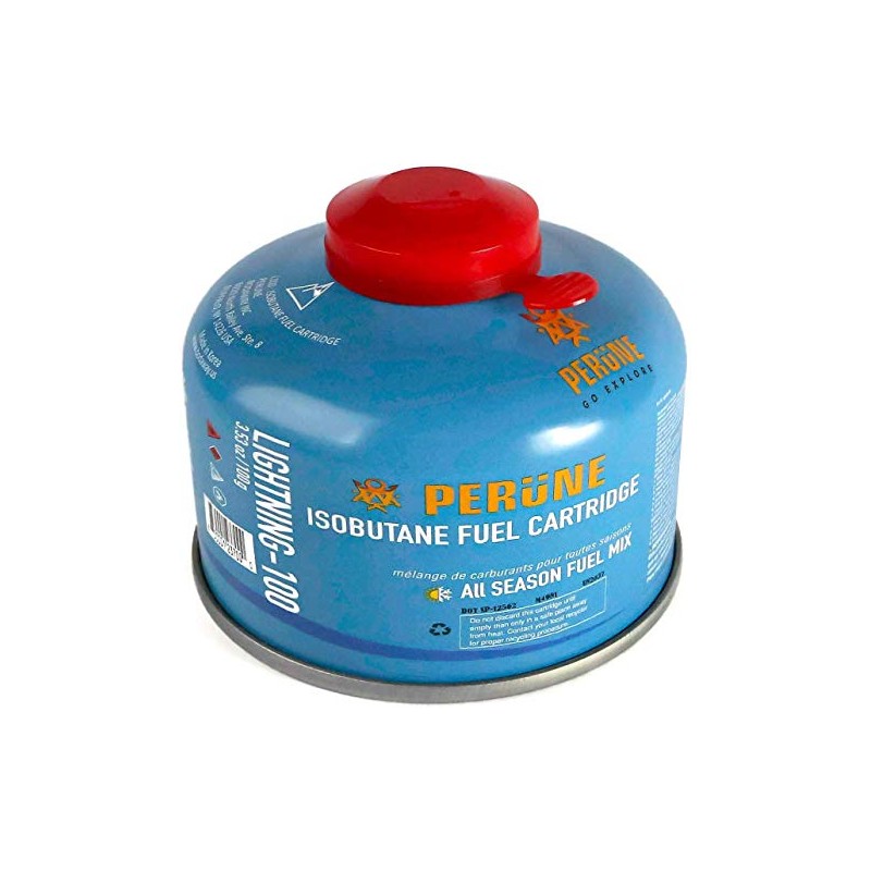 Perune Iso-Butane Camping Fuel Gas Canister All Season Mix -