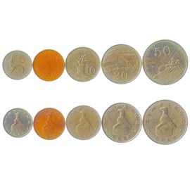 Hobby of Kings Different Coins - Old, Collectible Maltese Foreign Currency for Collecting Book - Unique, Commemorative World Money Sets - Gifts for Collectors - Collection of 5