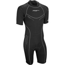 Phantom Aquatics 2.5mm Marine Men's Shorty Wetsuit - Black, Large