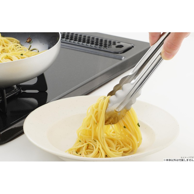 Takagi Stainless Steel All-Purpose Tongs, Large, 15.7 inches (400 mm),