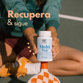 BENAT Magnesio Complejo con Glicinato, Citrato, Gluconato y Treonato + Vitamina C | Alta absorción | 60 Cápsulas | Bienestar Diario