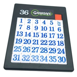 GARASANI Number Slide Puzzle Brain Teaser IQ Game (35 Number)
