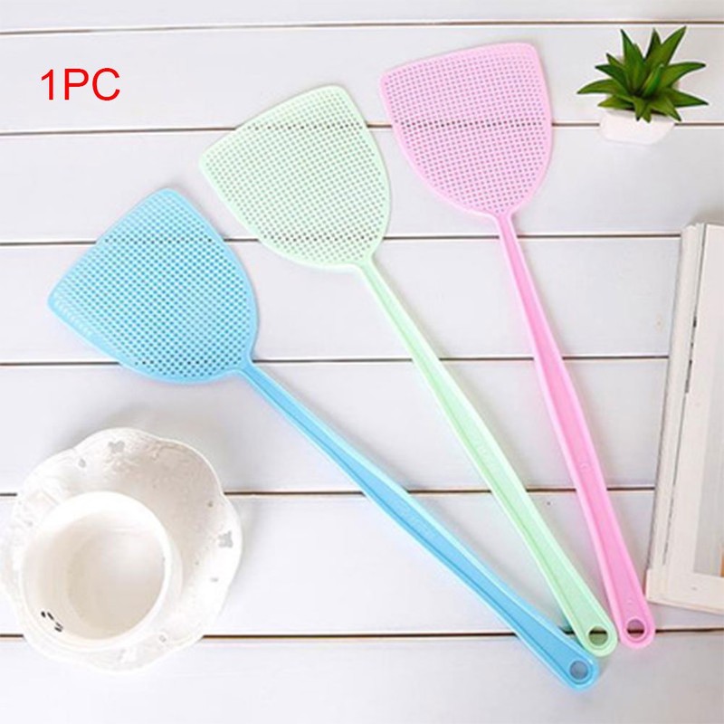 Bibabala 3pcs Summer Camping Fly Swatter Flexible for Yard Home,Long