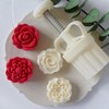 Cute Shaped DIY Mooncake Molds，Mooncake Mold Thickness Adjustable，Hand Press Cookie