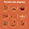Thanksgiving Window Clings Decorations, 143 Pieces Fall Decals, 10 Double-Sided
