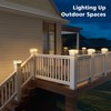 NIORSUN Solar Post Lights Outdoor 12 Pack, 2 Modes LED,