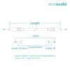 enoaudio Mogami 3368 Professional Guitar Bass Cable Instrument | Neutrik