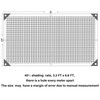 winemana 40% Black Shade Cloth, 3.3 x 6.6 FT Durable