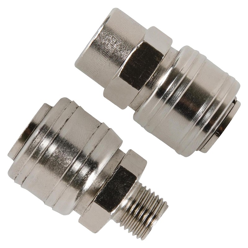 Dapetz ® Euro Air Line Fitting Hose Connector Male Female