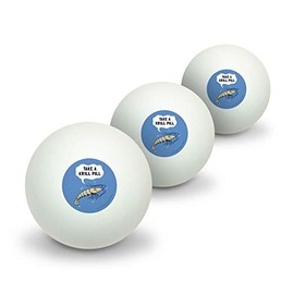 GRAPHICS & MORE Take a Krill Chill Pill Funny Humor Novelty Table Tennis Ping Pong Ball 3 Pack