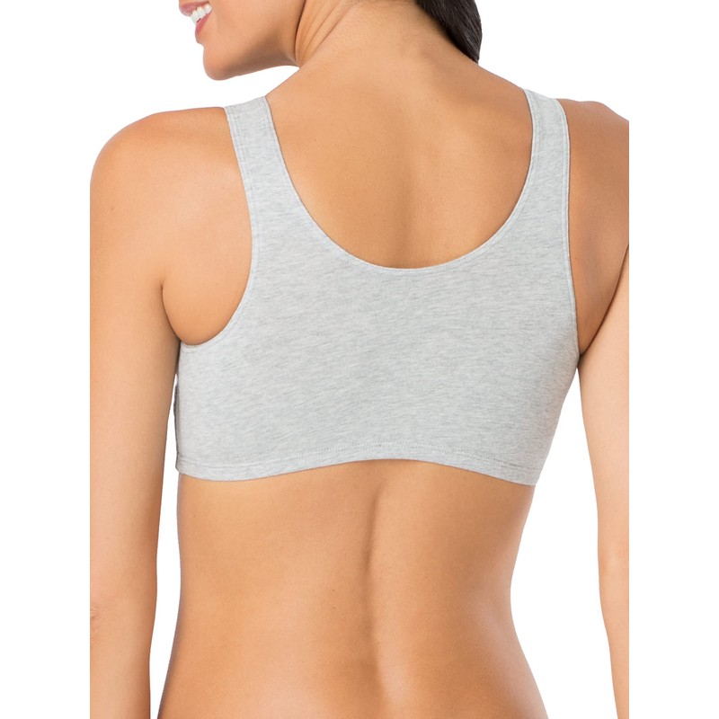 Fruit of the Loom Sujetador deportivo para mujer, menta (mint