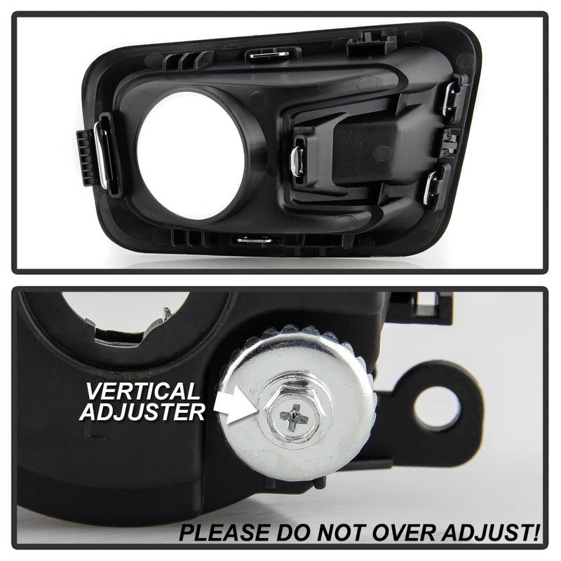 ACANII - For 2016-2019 Nissan Titan/Titan XD Bumper Fog Lights