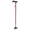 Innovative Adjustable Folding Cane W/ SteadiGrip Base Improved Stability New