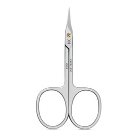 Cuticle Scissors 9.0 cm Turmspitz - Made of Polished Stainless Steel - Precise Cutting Edge & Ergonomic Handle | Professional Cuticle Scissors for Manicure & Pedicure (Cutting Edge Tower)