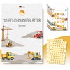 MINITALES Children's Reward Board - Reward System with 10 Sheets