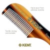 Kent The Hand Made Comb for Beard and Moustache, Sawcut