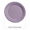 Pastel Round Paper Plates – 10 Pack – 23cm Disposable