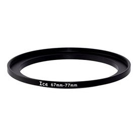 ICE 67mm to 77mm Step Up Ring Filter/Lens Adapter 67 Male 77 Female Steppi