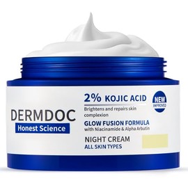 DermDoc Crema De Noche (50 G)  Con Niacinamida Y Alfa Arbutina  Hidratante Facial  50 Ml                                                              