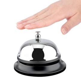 Roysmart Table Bell Table Bell Reception Bell Kitchen Hotel Counter Reception Christmas Craft Bell Restaurant Bar Ringer Call Bell Service Ring Home Restaurant Call Bell