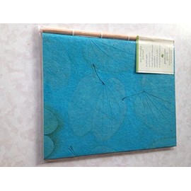 Teal Blue Handmade Eco-Friendly Journal - 30 pgs