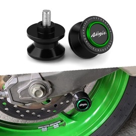 8MM Swingarm Spools Fit For Ninja 400 650 1000SX ZX-6R ZX-10R ZX-25R 2023 2024 2025 Rear Frame Stand NINJA 400 650 Swingarm Spools Frame Sliders ZX6R Accessory ZX10R Accessories GN