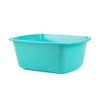 Comfort Axis Rectangular Plastic Wash Basin with Graduations, 7 Quart,