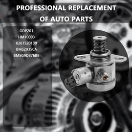 GAZTUO BM5Z9350A High Pressure Fuel Pump Compatible with Ford Fiesta 2014-2019 Escape 2013-2016 Fusion 2013-2014 Transit Connect 2014-2016 1.6L L4 For # GDP201 HM10003 0261520139