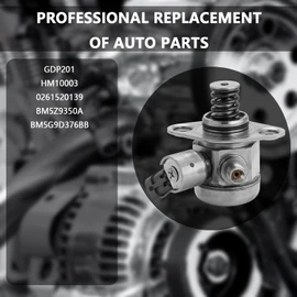GAZTUO BM5Z9350A High Pressure Fuel Pump Compatible with Ford Fiesta 2014-2019 Escape 2013-2016 Fusion 2013-2014 Transit Connect 2014-2016 1.6L L4 For # GDP201 HM10003 0261520139