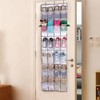 24 Pockets Non woven Fabric Folding Hanging Door Closet Storage