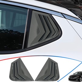 MXkanos Window Louvers, for Kia Optima/K5 2011 2012 2013 2014 2015, Carbon Fiber Side Rear Window Louvers Body Kit Accessories for Cars