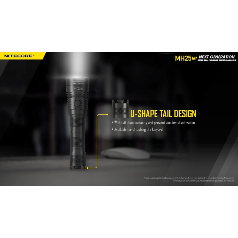Nitecore MH25 V2, Black