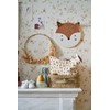 VERTBAUDET Children's Wash Bag Made of Muslin White Floral