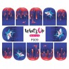Whats Up Nails P009 Shark Attack Water Decals Sliders for