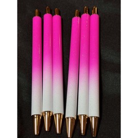 Glitter pen, refillable, multiple colors:_11