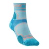 Bridgedale TRAIL RUN Ultralight T2 Coolmax Sport 3/4 Crew-Women's- Small-Blue