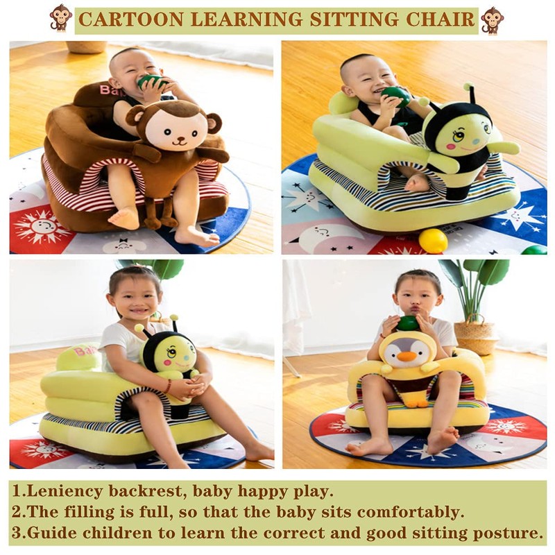 Baby Support Seat, Cute Baby Sofa Chair for Sitting Up,