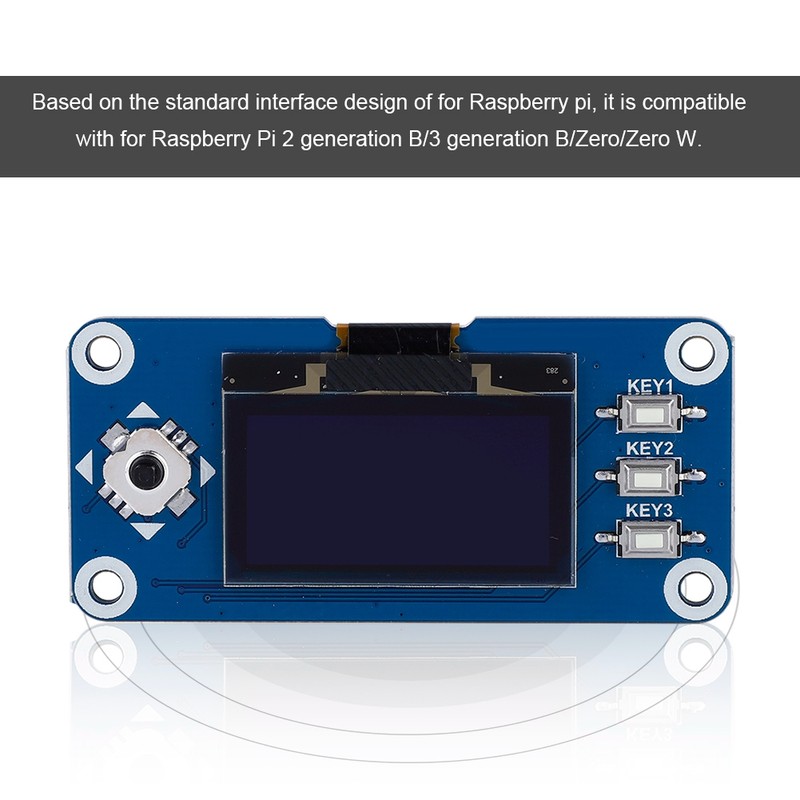 1.3 inch OLED Display HAT Expansion Board For Raspberry Pi