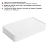 8‑Port Gigabit Ethernet Switch Network Switch Adapter RJ4510/100/1000mbps 100‑240VEU Plug