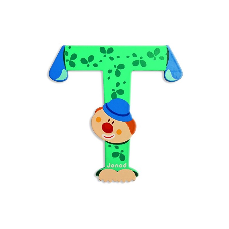 Janod 04561 – Janod – Letter Clown D (Pack of