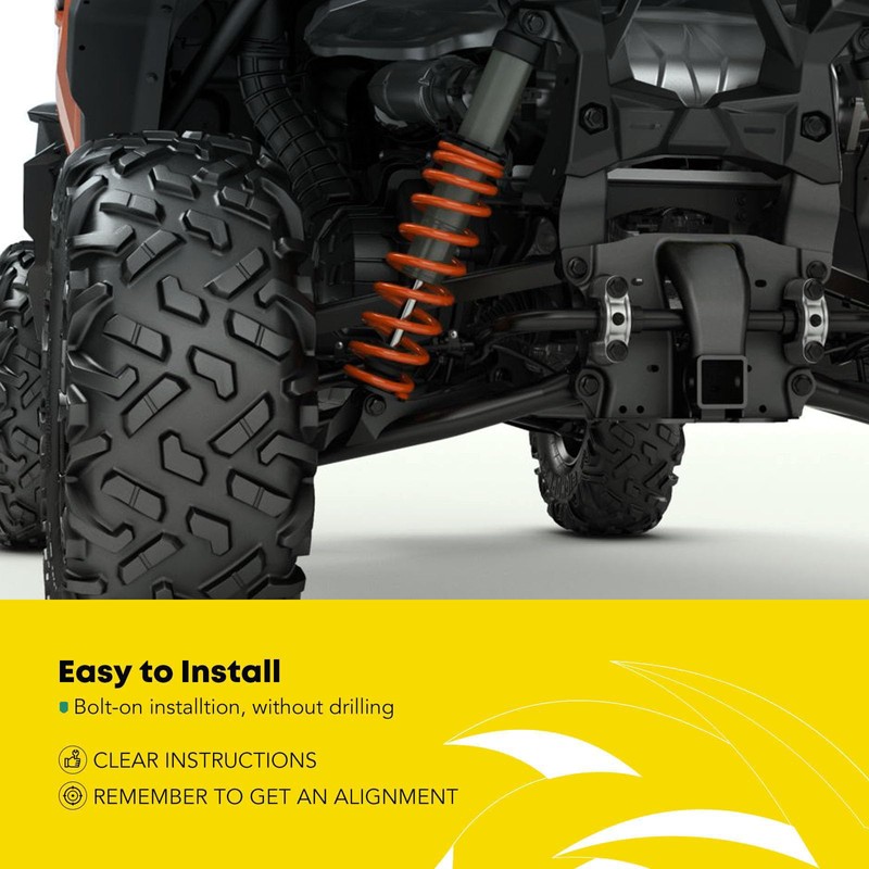 YHTAUTO 3 inch Front and 3 inch Rear Full Leveling