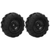 2pcs 85mm RC Rubber Wheel Tire Tyre for 1/16 Remote
