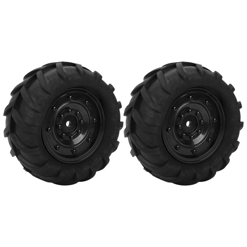 2pcs 85mm RC Rubber Wheel Tire Tyre for 1/16 Remote
