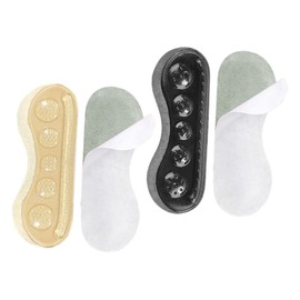 SAFIGLE 2 Pairs Slip Heel Grips Comfortable Cushions for Back of Heel Wear Resistant Soft Inserts for Women Compact Portable Design