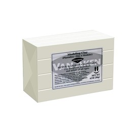 Plastalina Modeling Clay 4.5 lb. Bar - Ivory