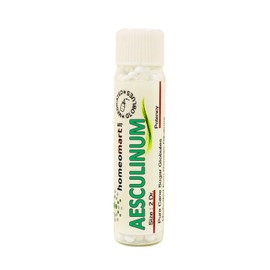 Homeomart.com Aesculinum Homeopathy Pellets (Pills) in 30C Potency, Pack of 3