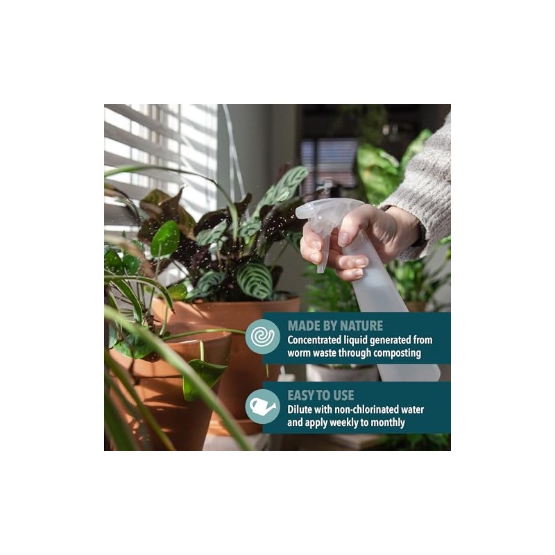 Worm Nerd’s Worm Tea Concentrate for Gardening, 1pt