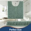 FLOLEOPA Bath Mat, Toilet Rugs U-Shaped, 24 X 20 Inches,
