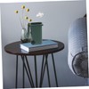 OSALADI 2pcs Mini Desktop Wastebasket Stylish Office Trash Can with